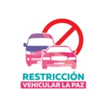 restricción vehicular la paz android application logo